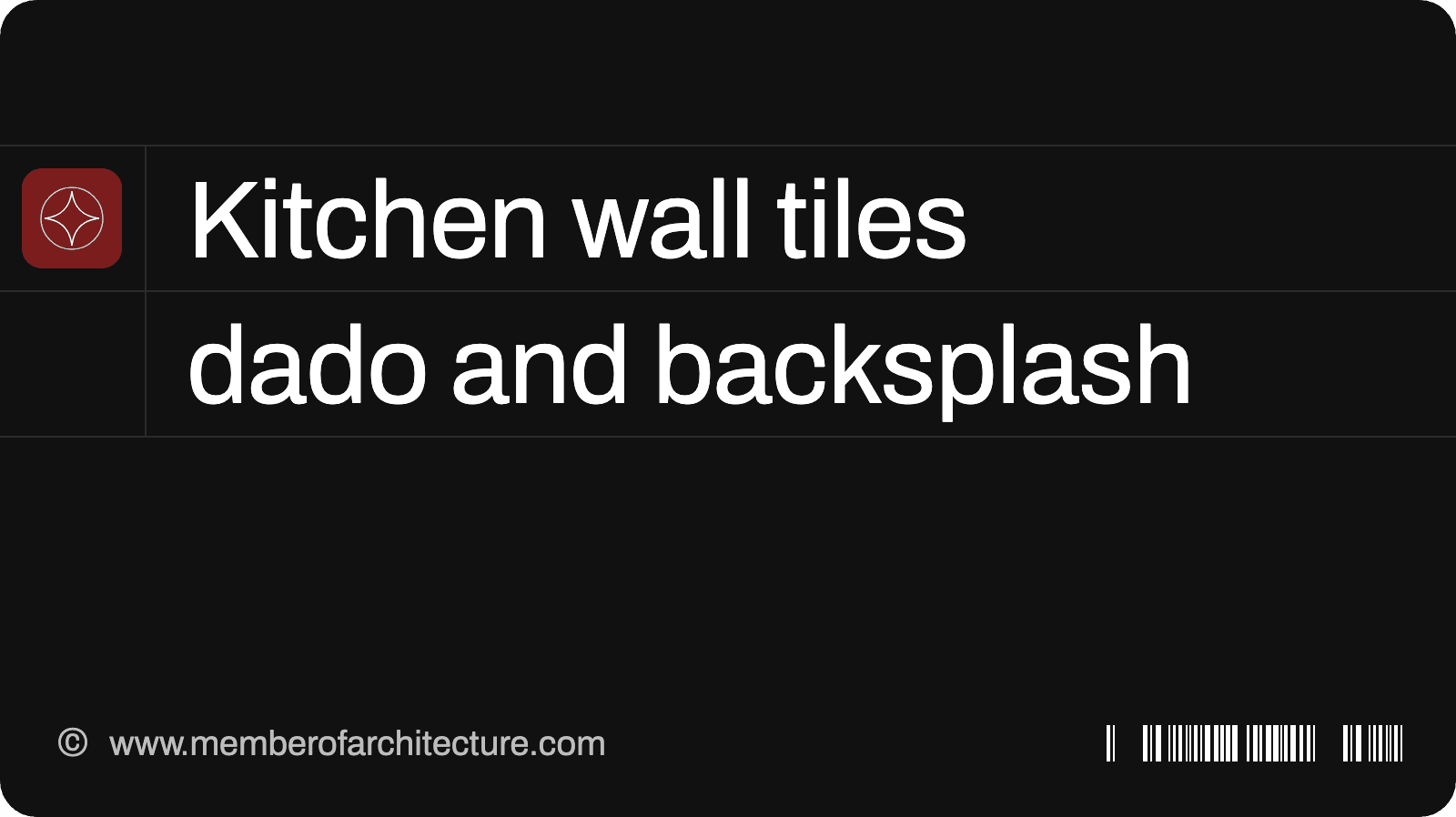 Kitchen Tiles Design for Wall: Dado Height, Backsplash and Floor