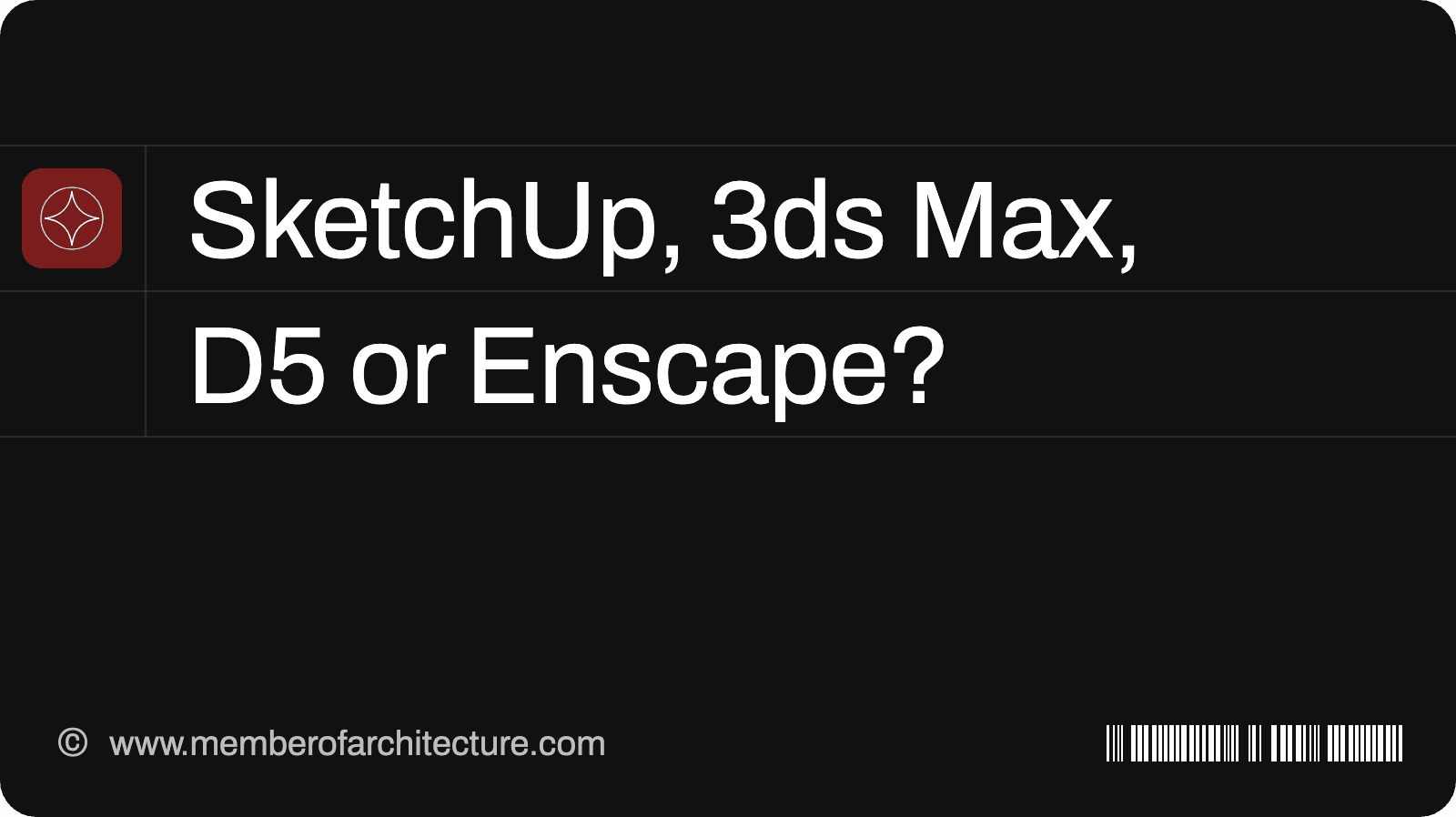SketchUp, 3ds Max, D5 or Enscape: Which Rendering Workflow Suits an Indian Interior Studio?