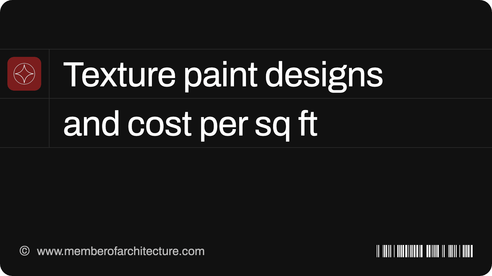 Texture Paint Design for Walls: 6 Types and Cost per sq ft (2026)