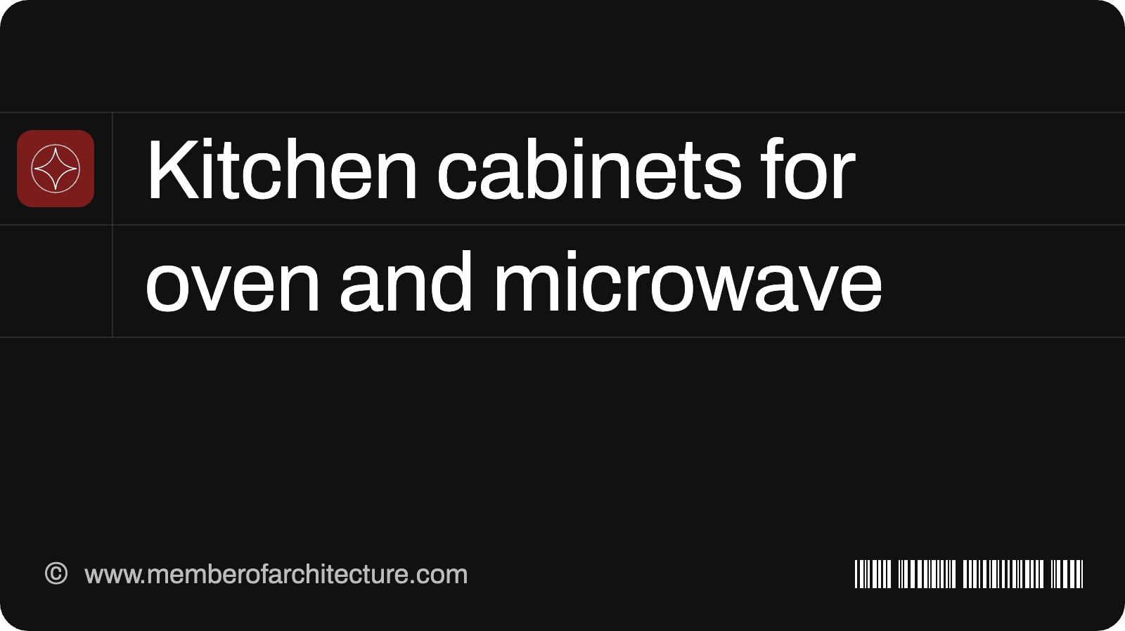 Kitchen Cabinet Design for Oven, Microwave and Chimney
