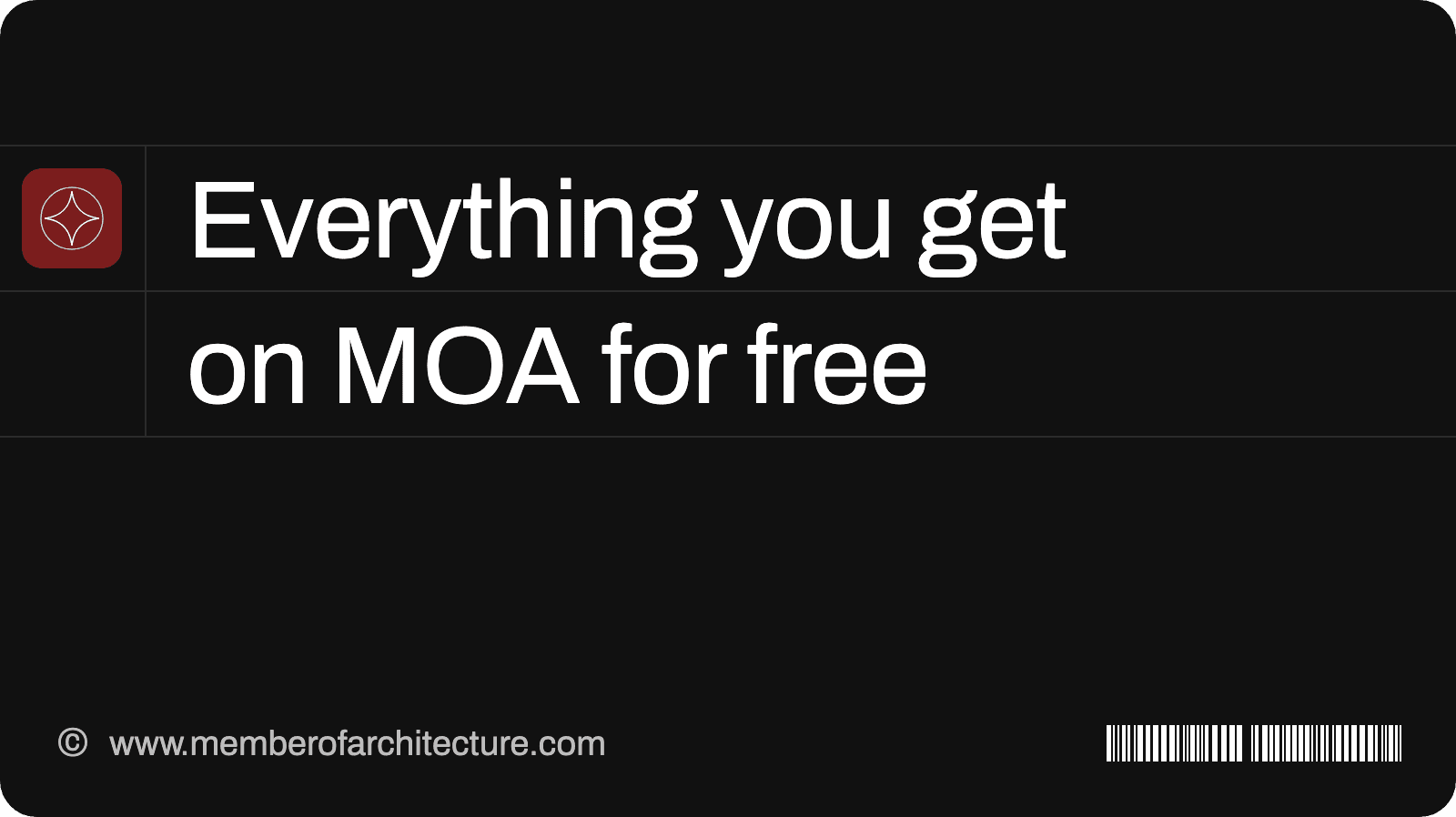 Everything You Get on MOA for Free: A Guide for Architects and Interior Designers