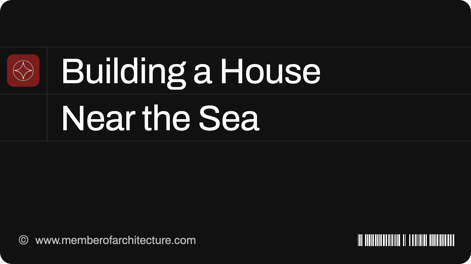 Building a House Near the Sea in India: Materials and Detailing Against Salt and Storms
