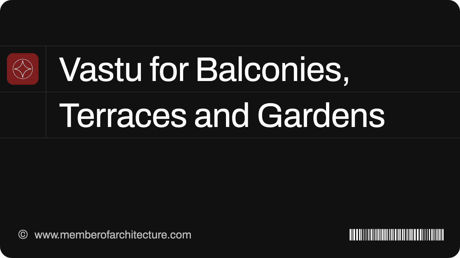 Vastu for Balconies, Terraces and Gardens: Plants, Water and Open Space