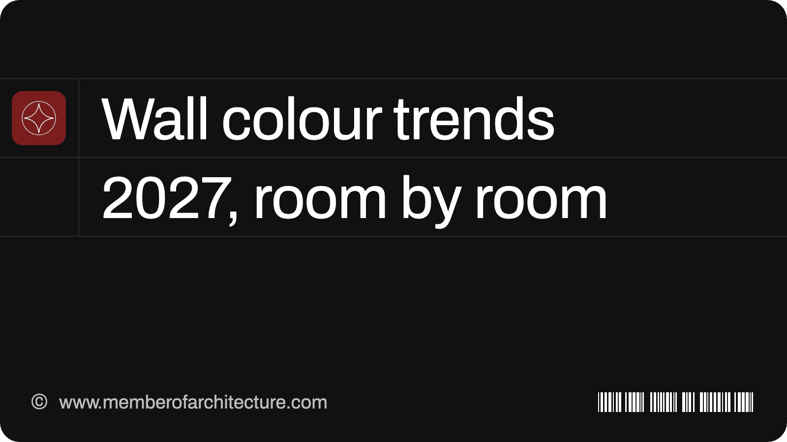 Wall Colour Trends 2027, Room by Room, for Indian Homes