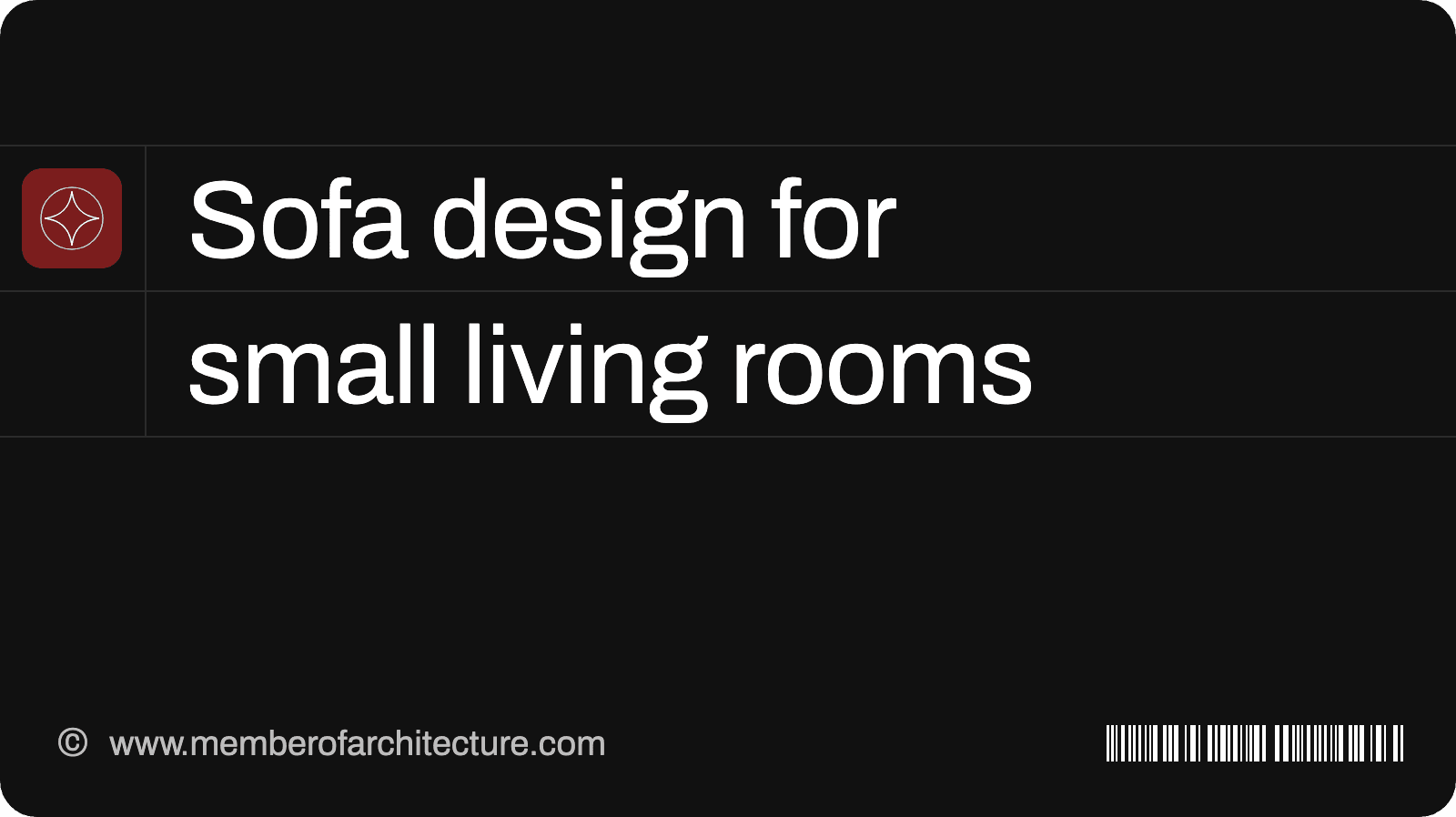 Sofa Design for Small Living Rooms: Sizes, L-Shape and Sofa-cum-Bed