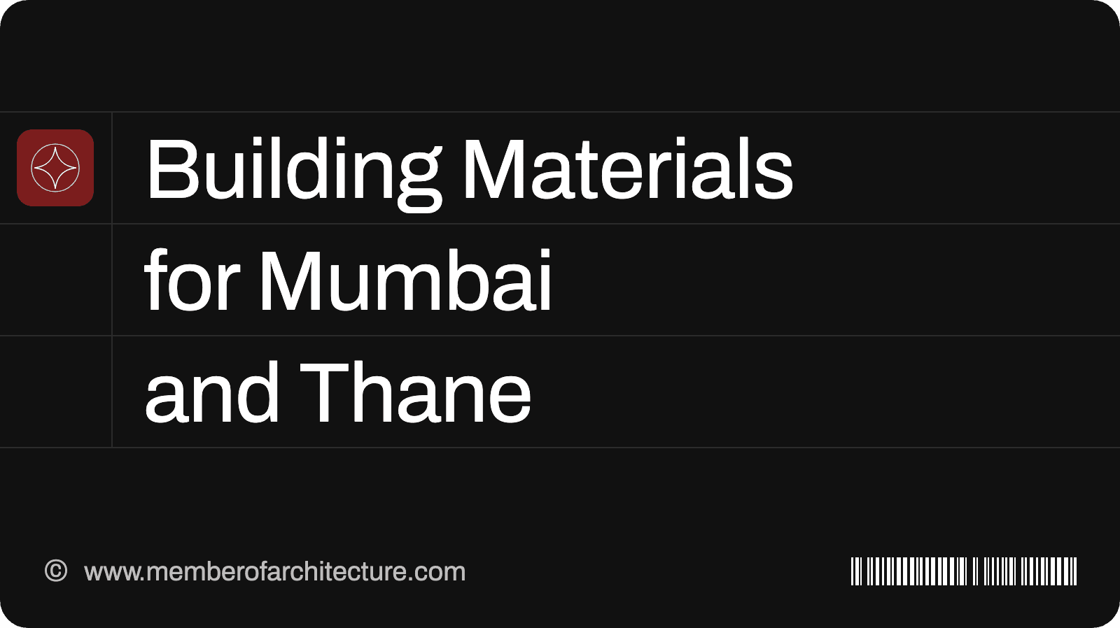 Building Materials for a House in Mumbai and Thane: What to Use and Why
