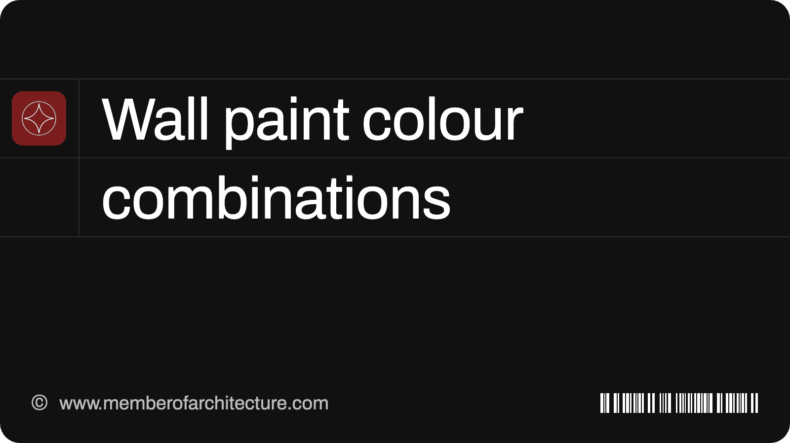 Wall Paint Colour Combinations for Living Room and Bedroom