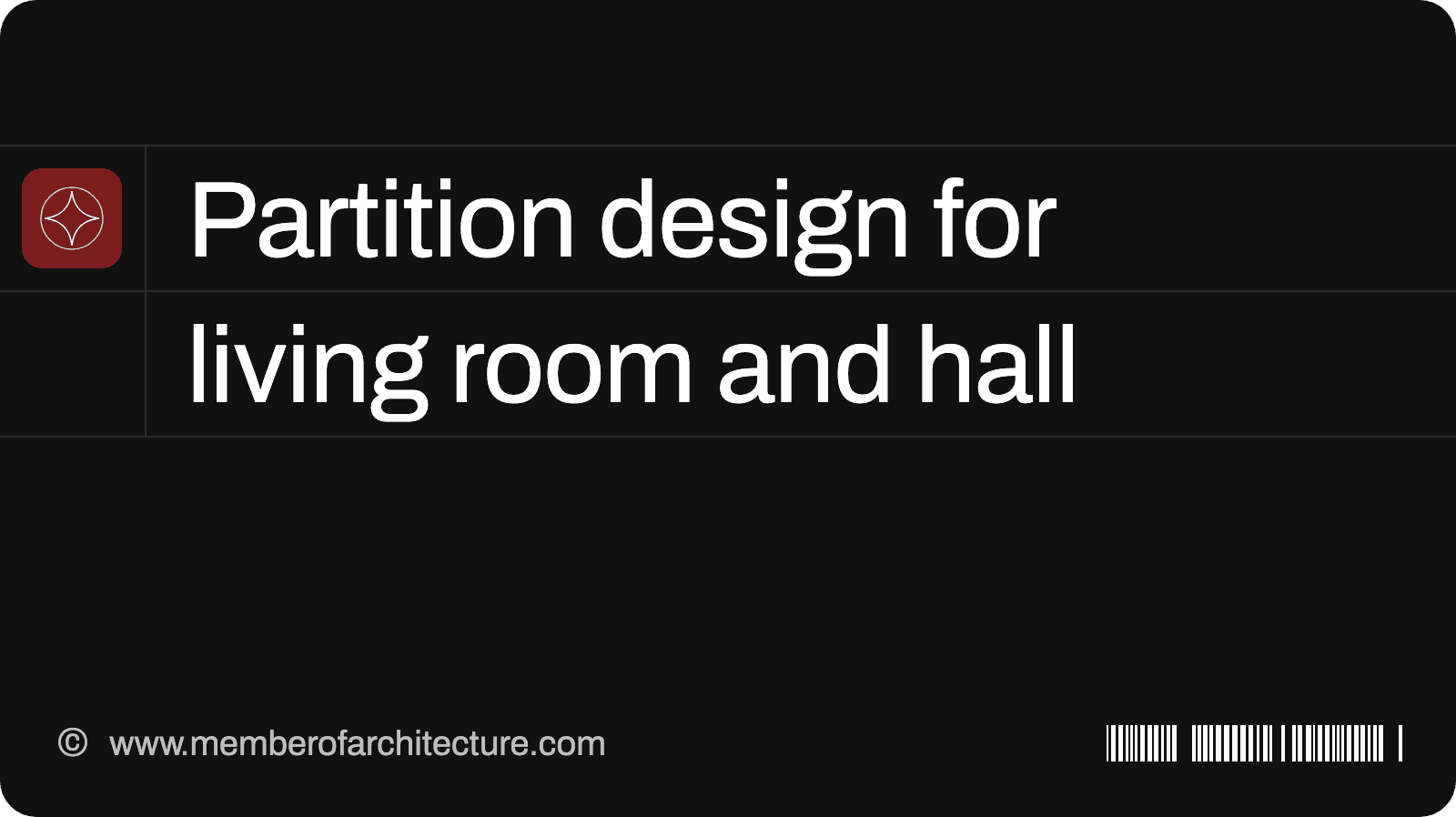 Partition Design for Living Room and Hall: Types, Sizes and Prices (2026)
