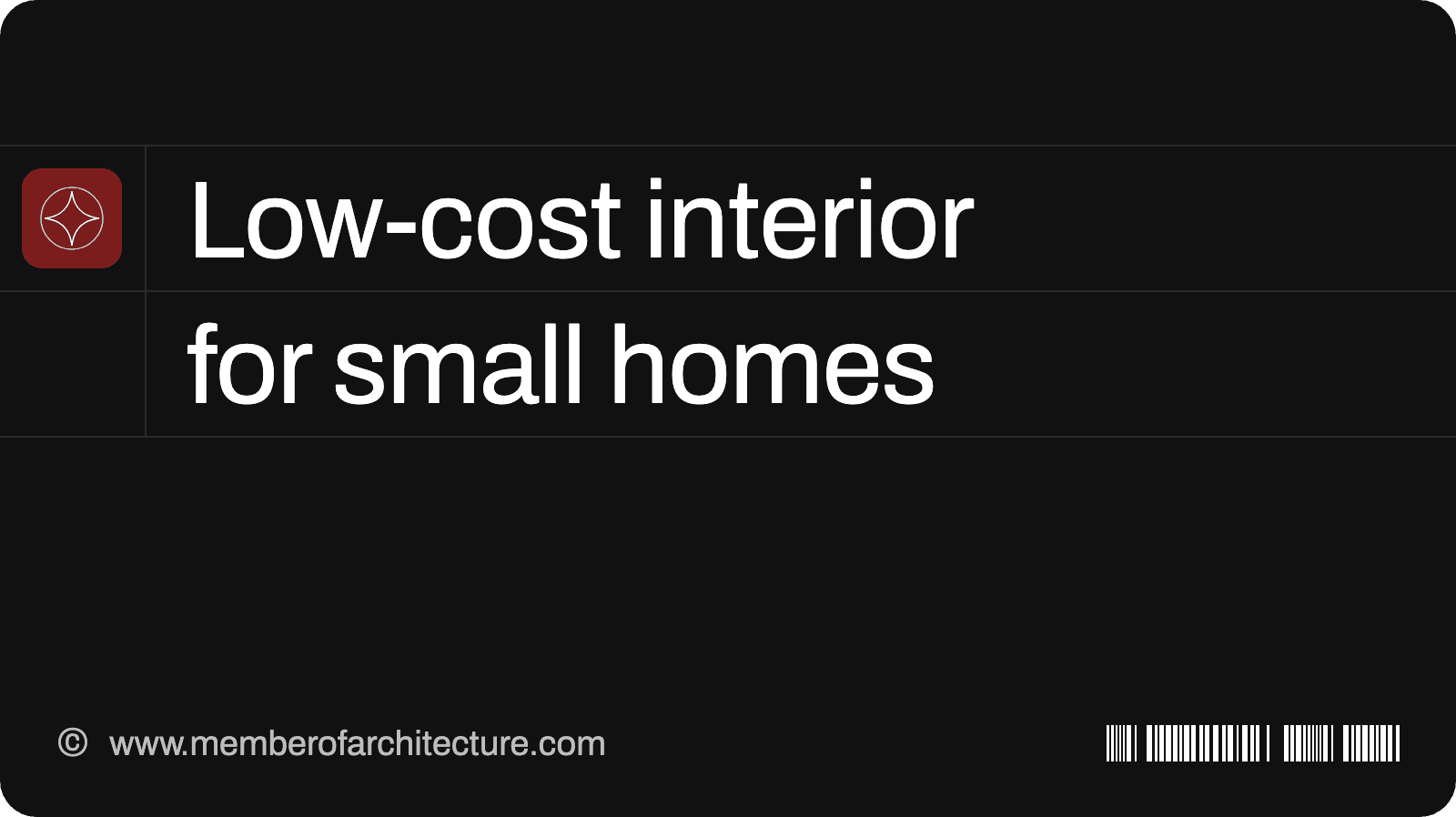 Low-Cost Simple Interior Design for a Small House: Where to Spend and Save