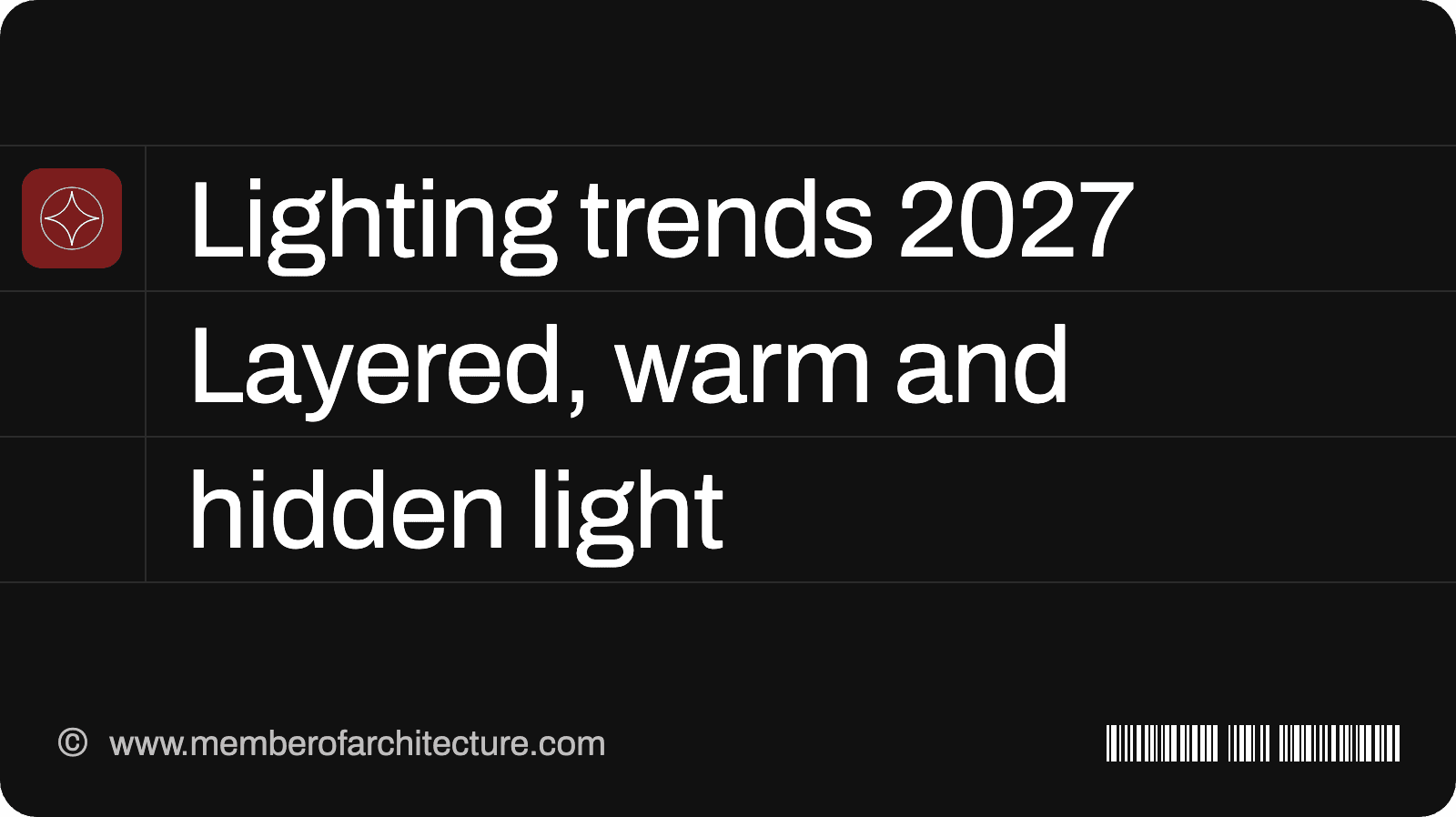 Lighting Trends 2027: Layered, Warm and Hidden Light for Indian Homes
