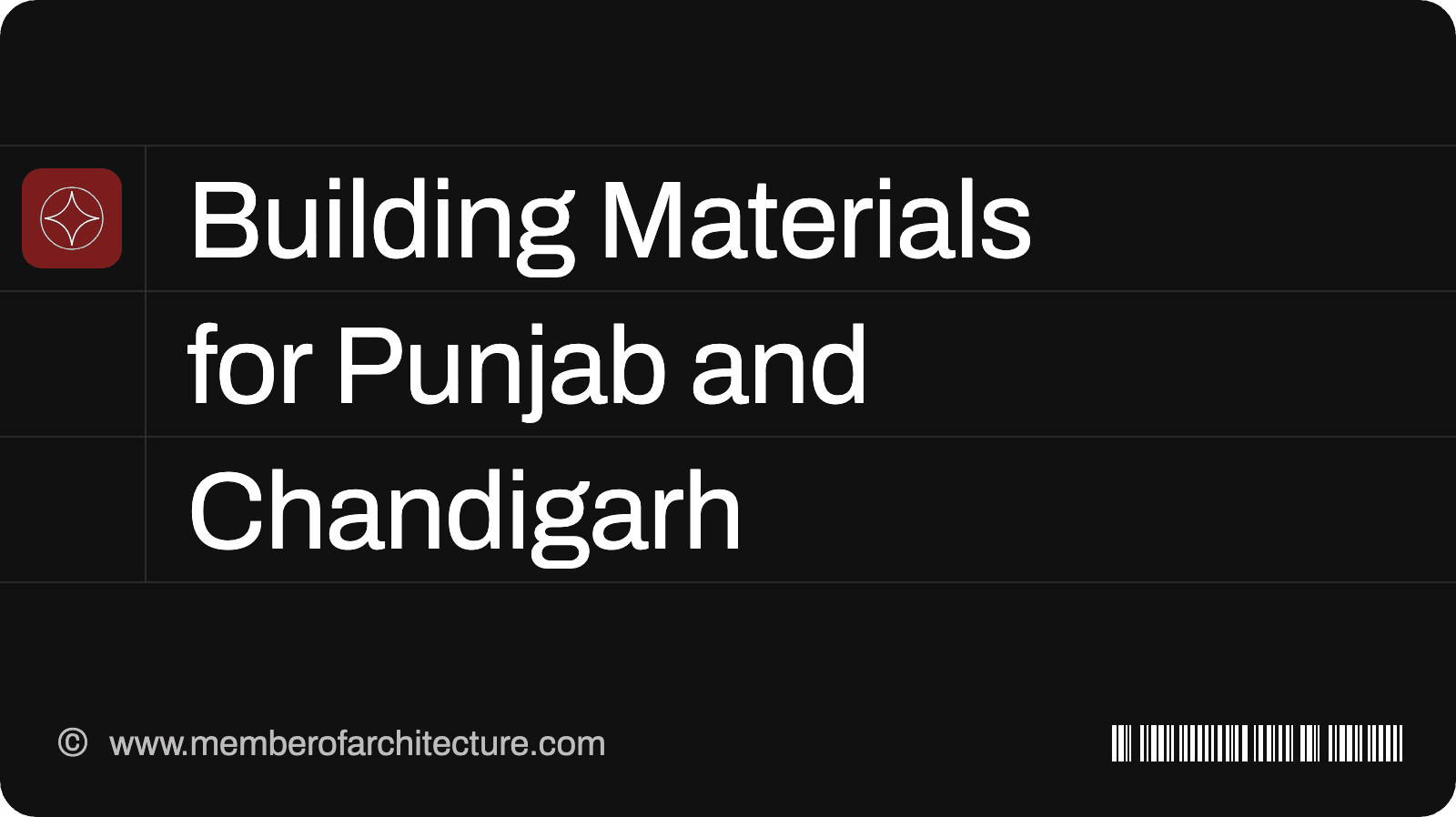 Building Materials for a House in Punjab and Chandigarh: What to Use and Why