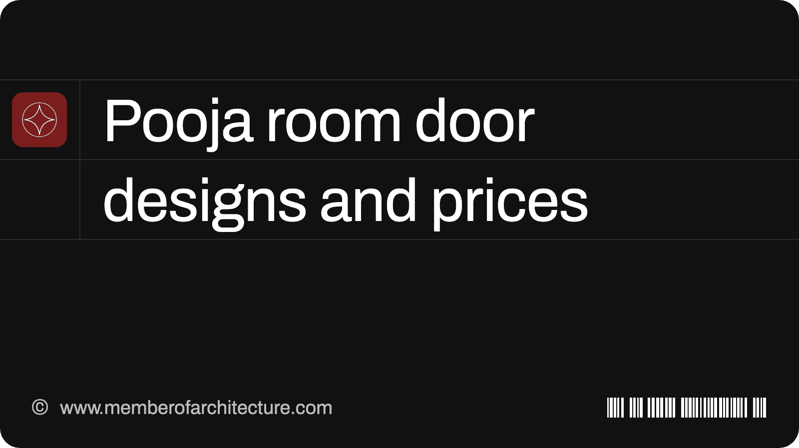 Pooja Room Door Designs: Wood, Jaali and Glass, with Prices