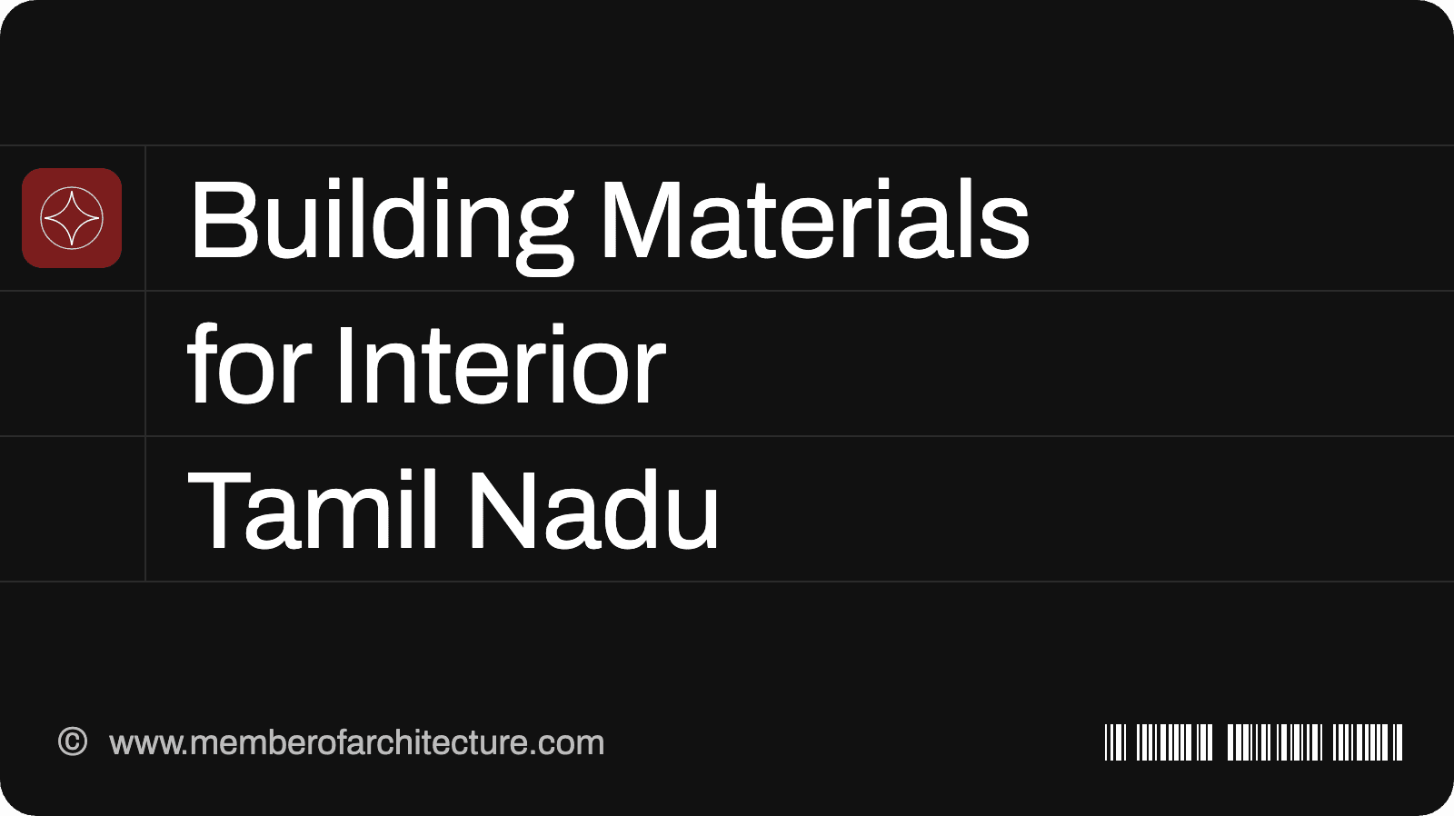Building Materials for a House in Coimbatore, Madurai and Interior Tamil Nadu: What to Use and Why