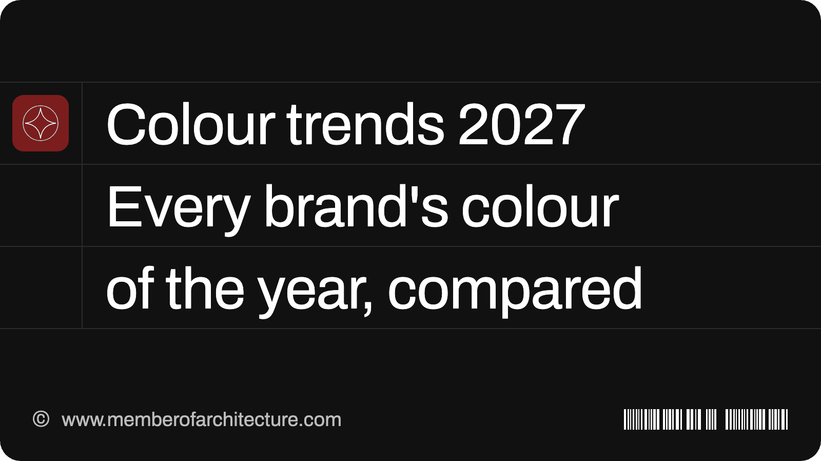 Colour Trends 2027: Every Paint Brand's Colour of the Year, Compared