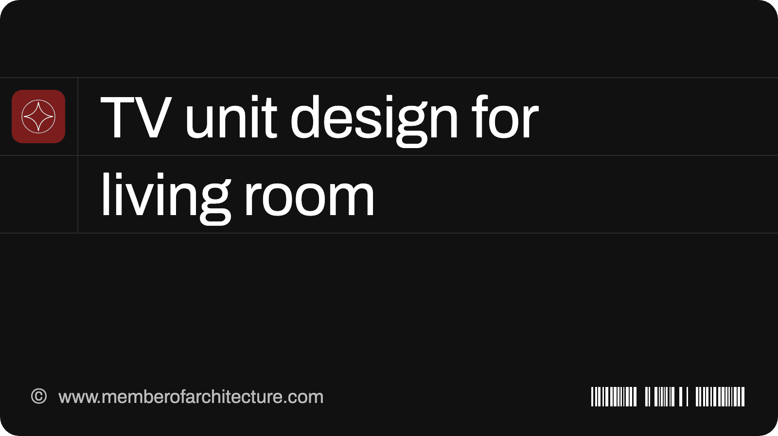 TV Unit Design for Living Room: 6 Ideas, Heights and Viewing Distance