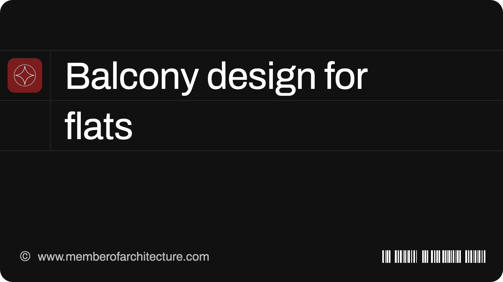 Balcony Design for Flats: Small Balconies, Grills and Glass