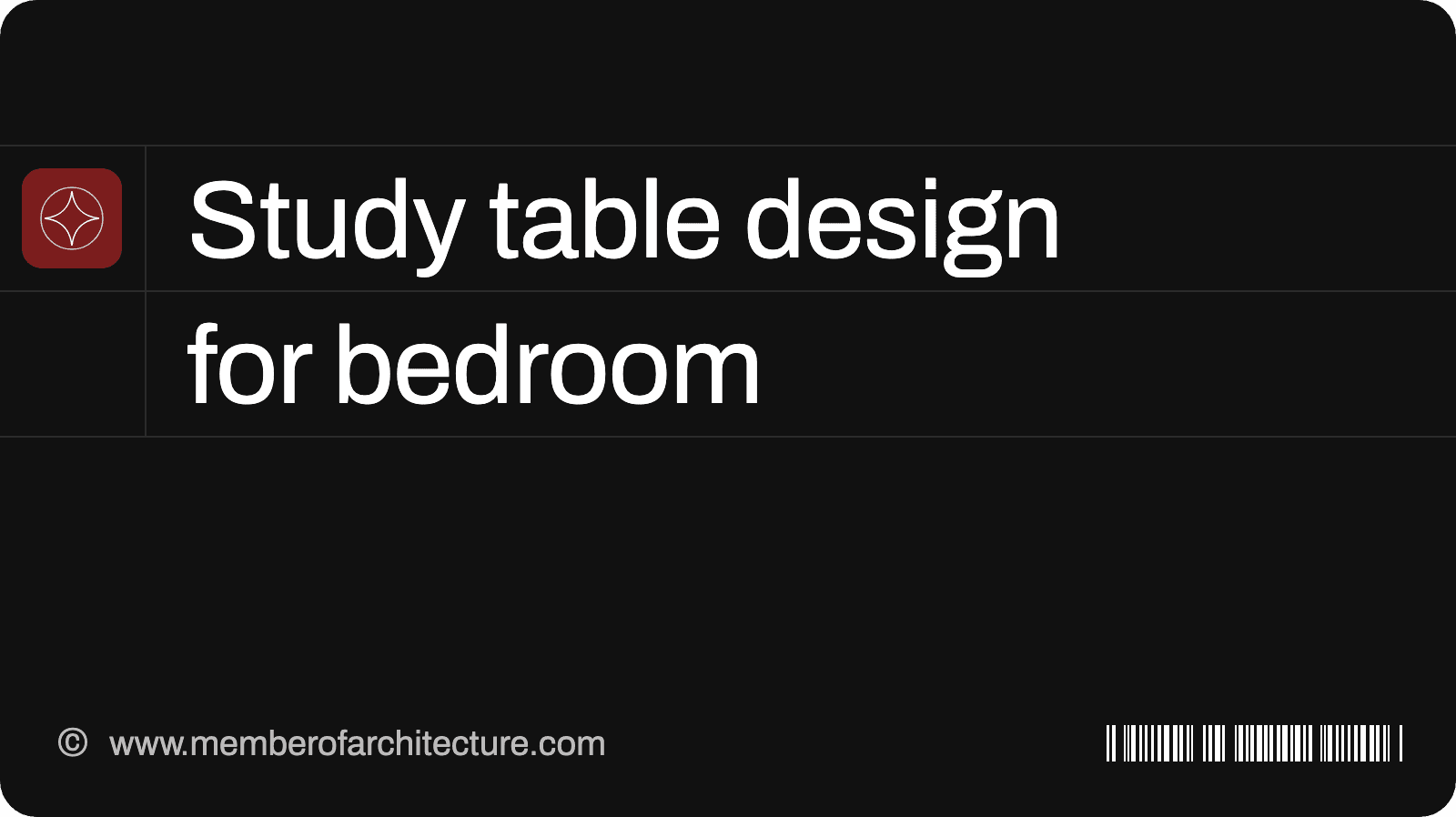 Study Table Design for Bedroom and Students: Sizes, Types, Prices