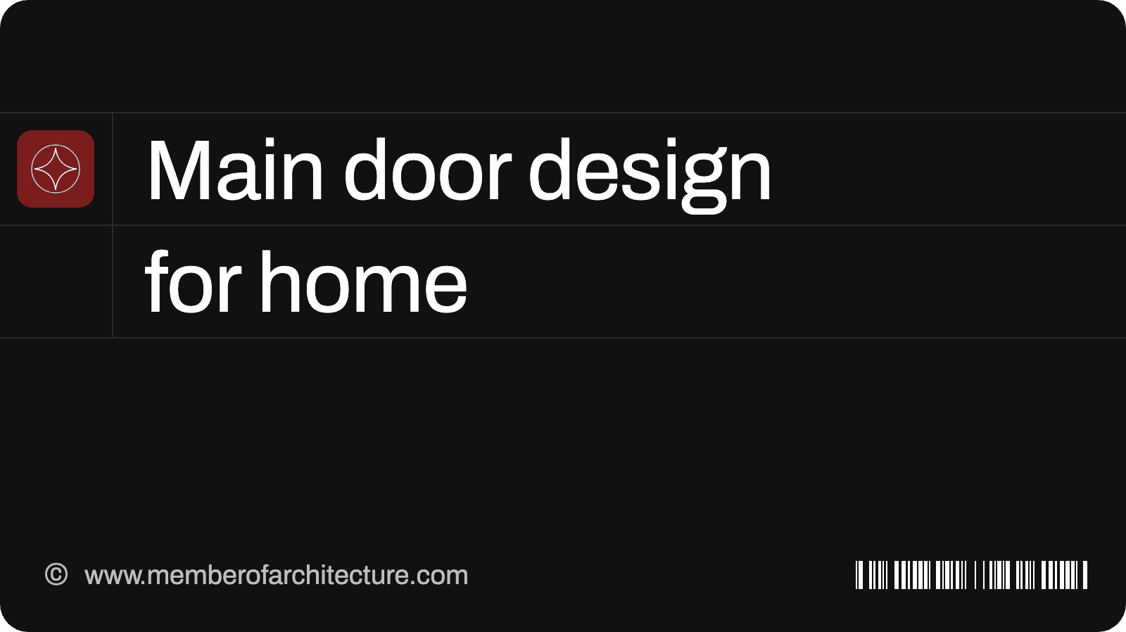 Main Door Design for Home: Single, Double, Wood and Steel