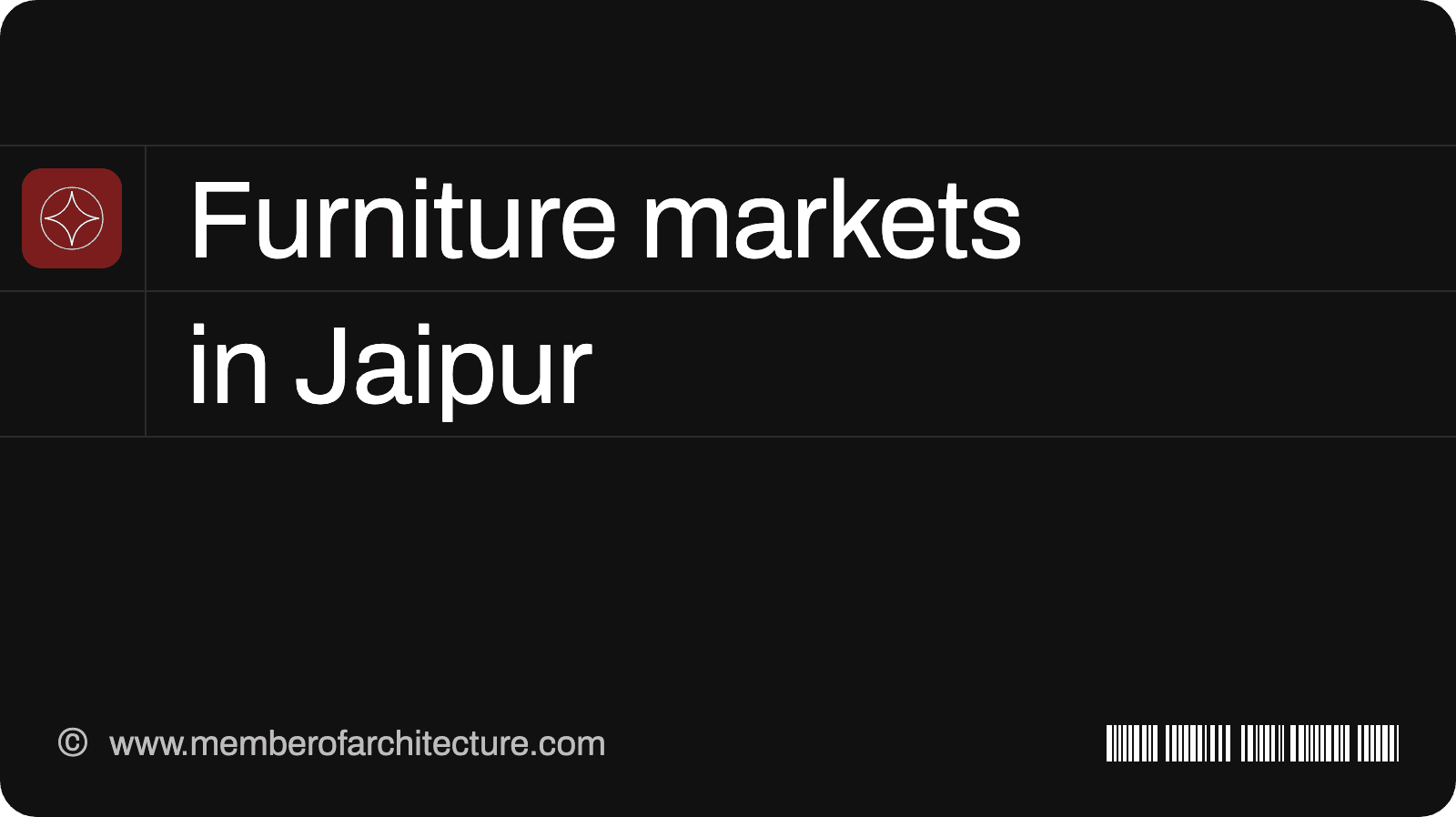 Furniture Markets in Jaipur: Where to Buy, by Area and Budget