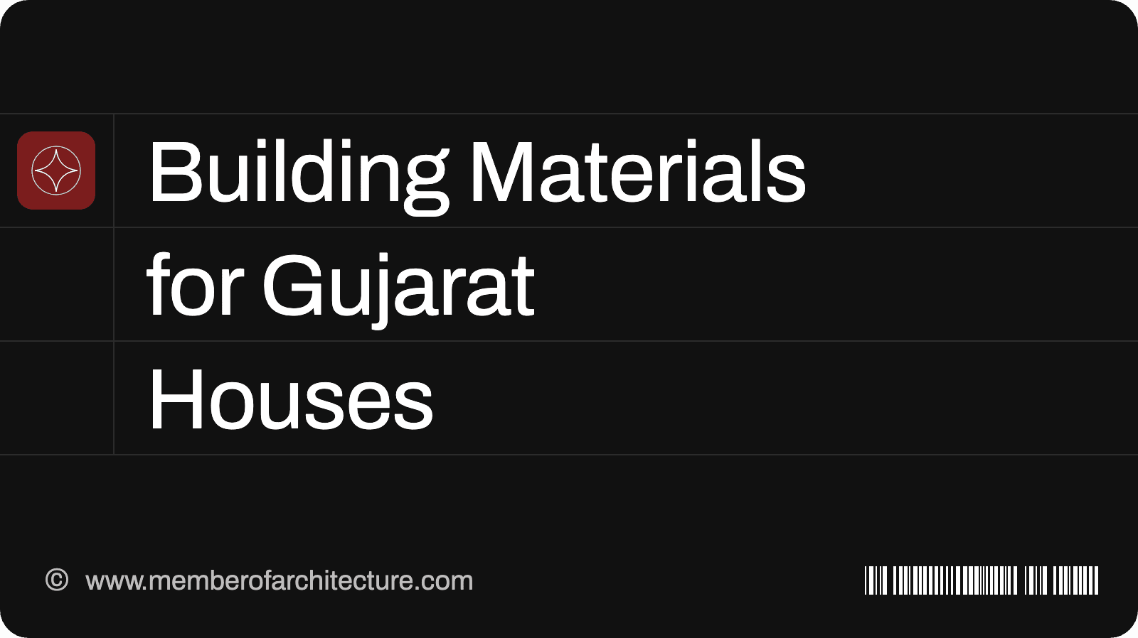 Building Materials for a House in Ahmedabad and Gujarat: What to Use and Why