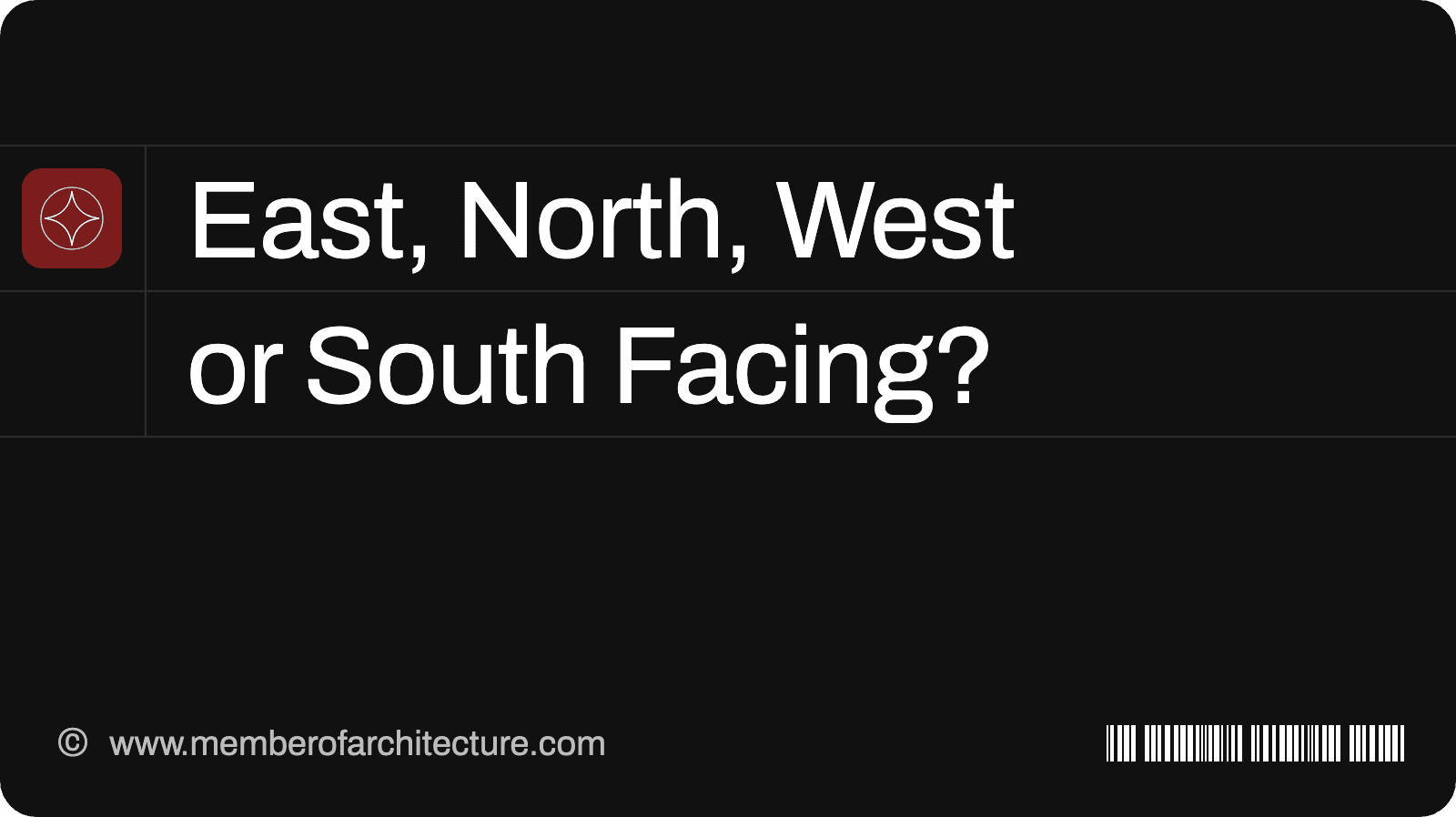 East, North, West or South Facing House: What Vastu Actually Says About Each