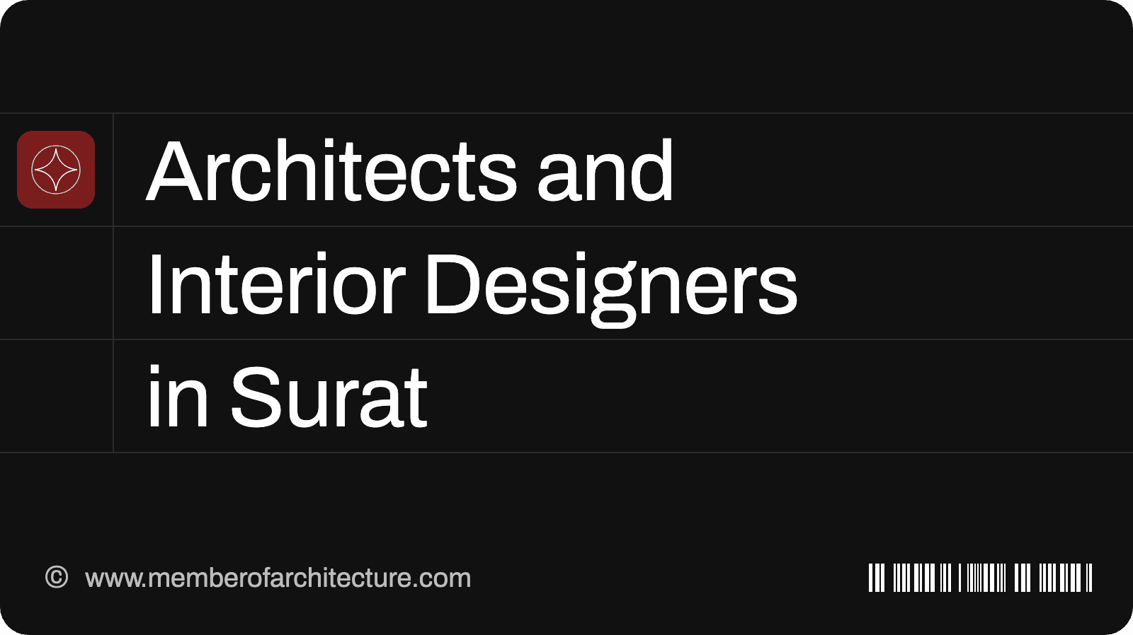 Architects and Interior Designers in Surat (2026): 6 Studios on MOA