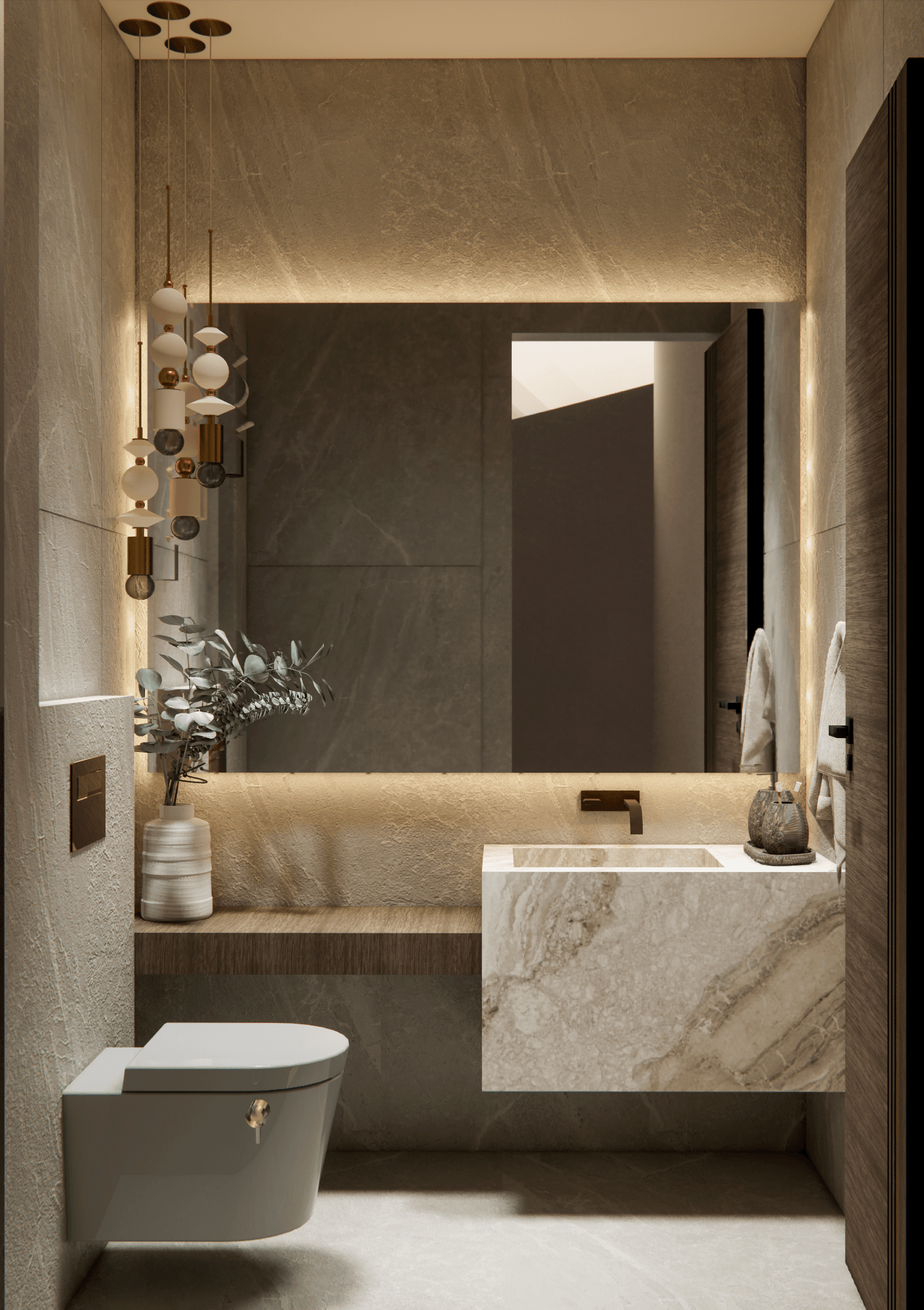 Powder Washroom 