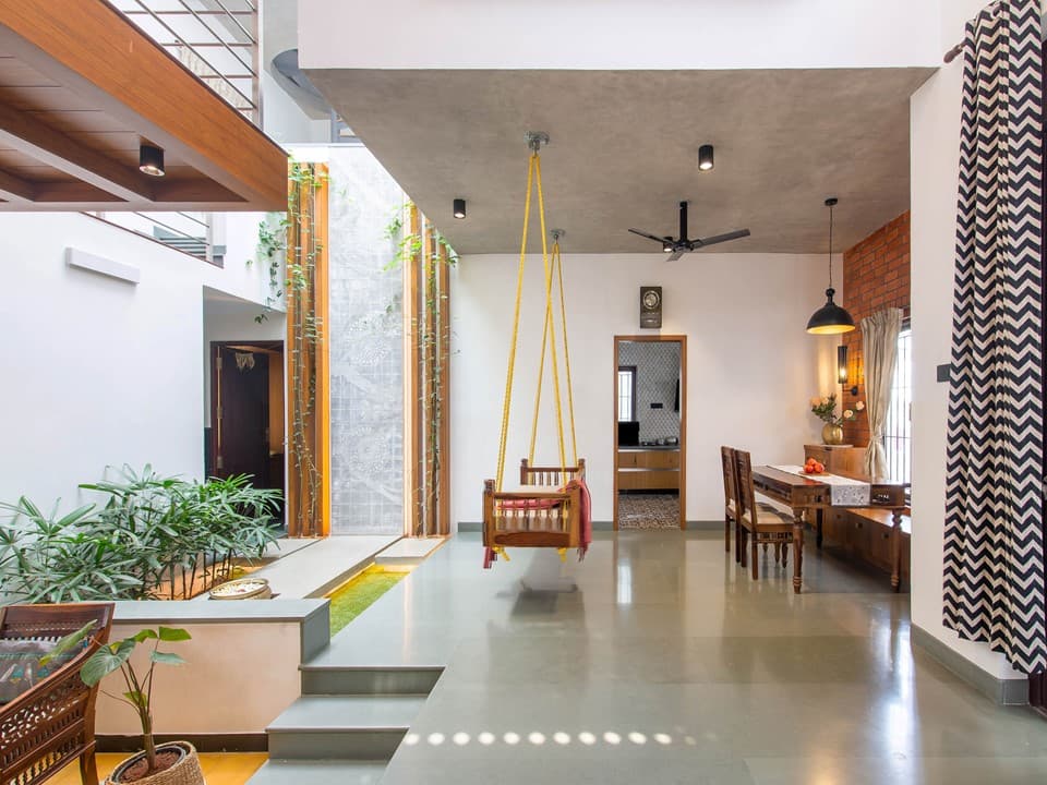 Atrium and Dining Area