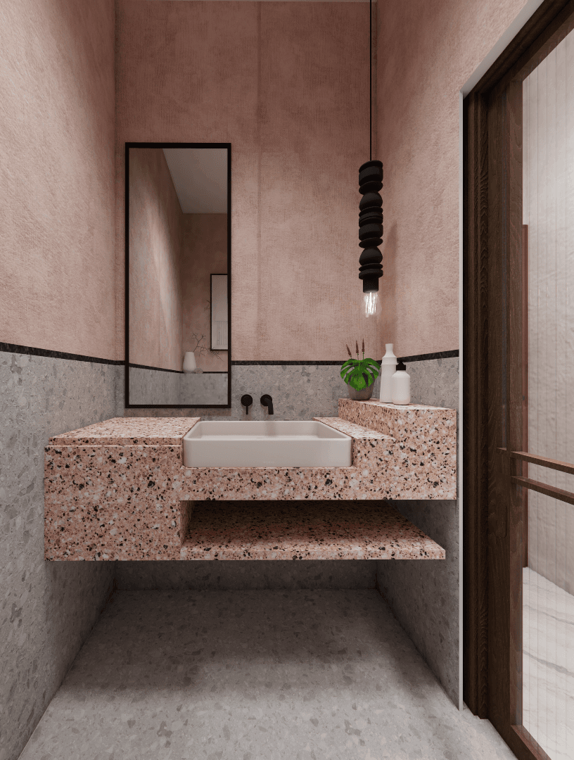 powder washroom