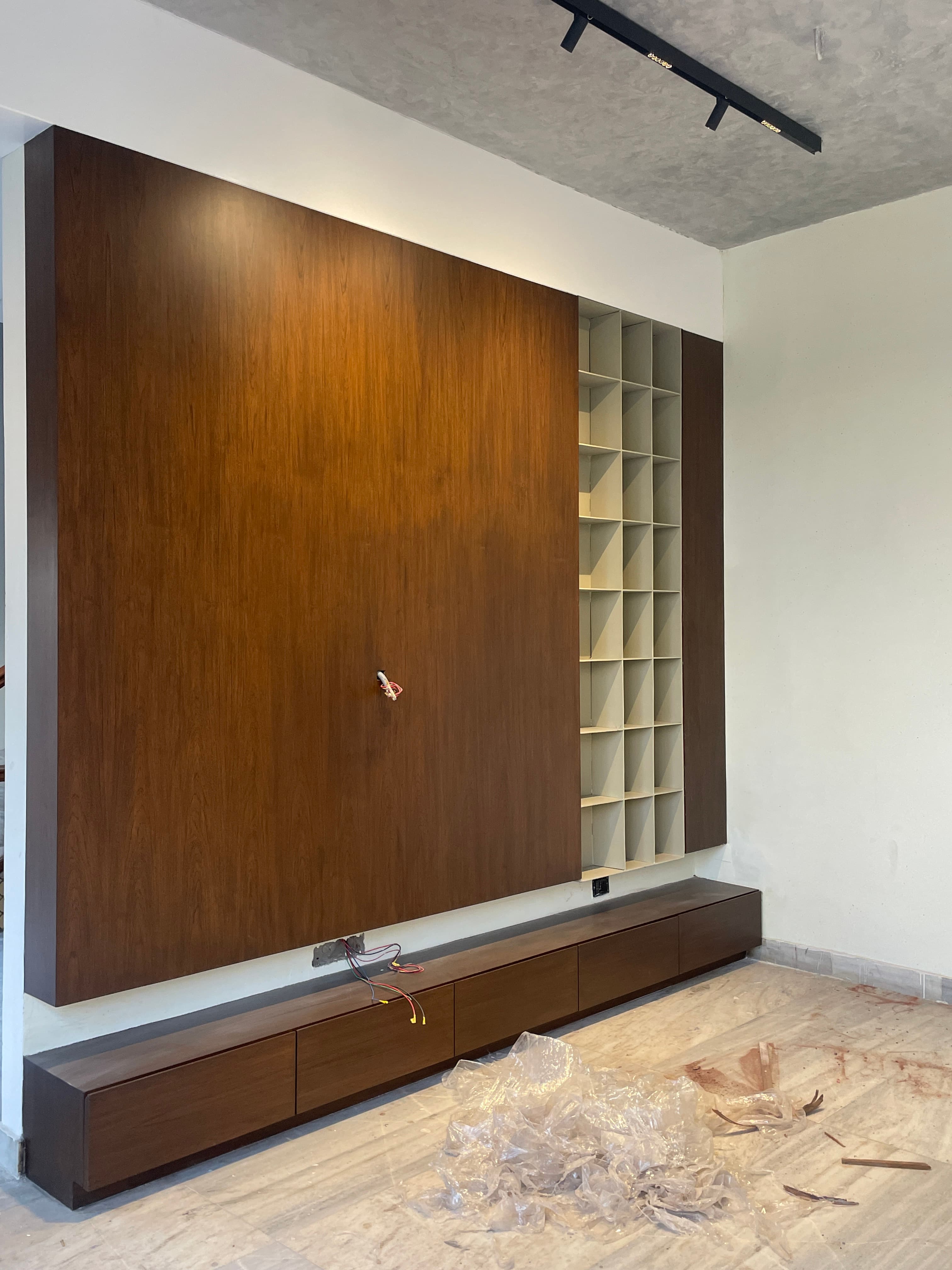 informal living tv unit