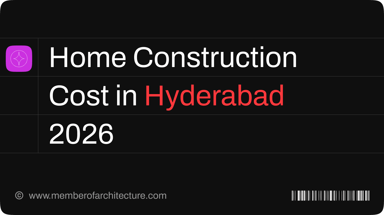 Home Construction Cost in Hyderabad (2026): Phase-Wise Breakdown & Calculator