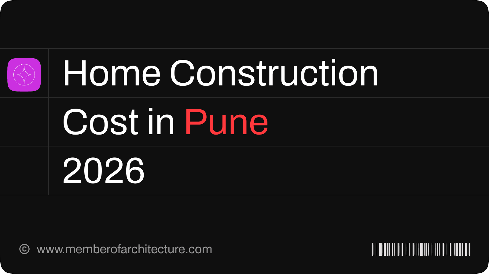 Home Construction Cost in Pune (2026): Phase-Wise Breakdown & Calculator