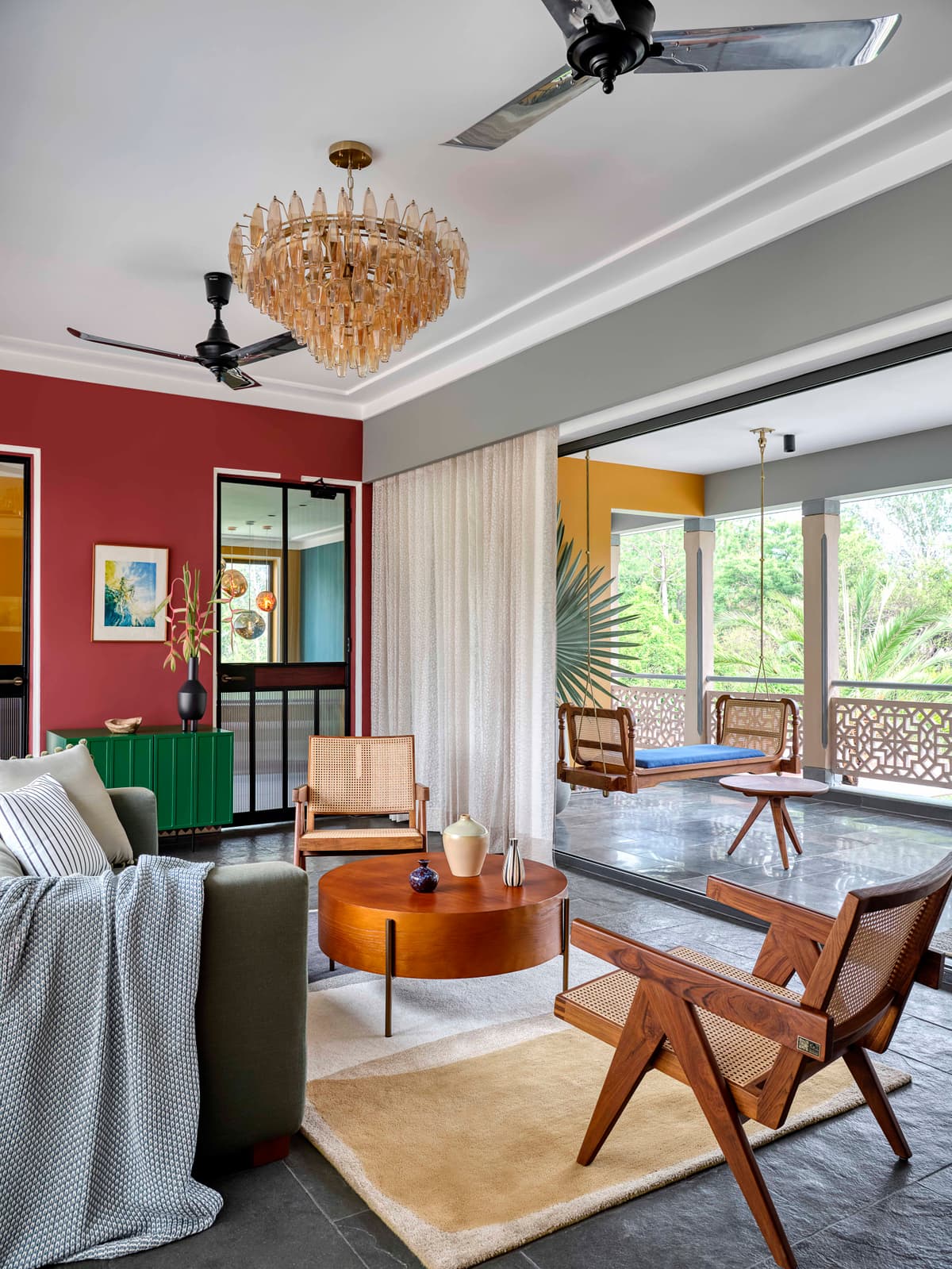 Rich jewel tones and crafted details celebrate eclectic luxury, transforming each corner into a story of style.