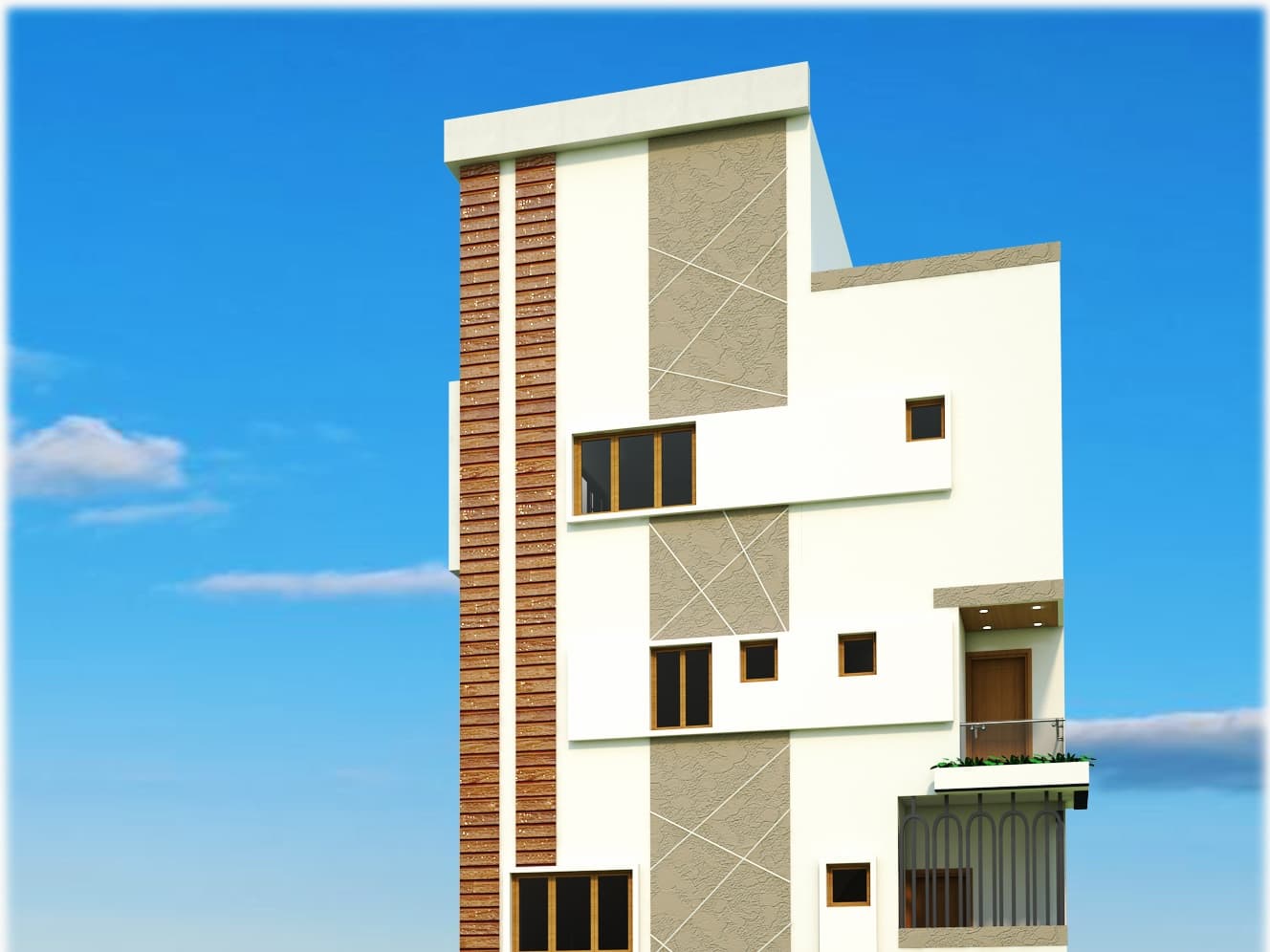G+4 Residential Building | 20’ x 30’ Corner Plot | Jakkur, Bangalore